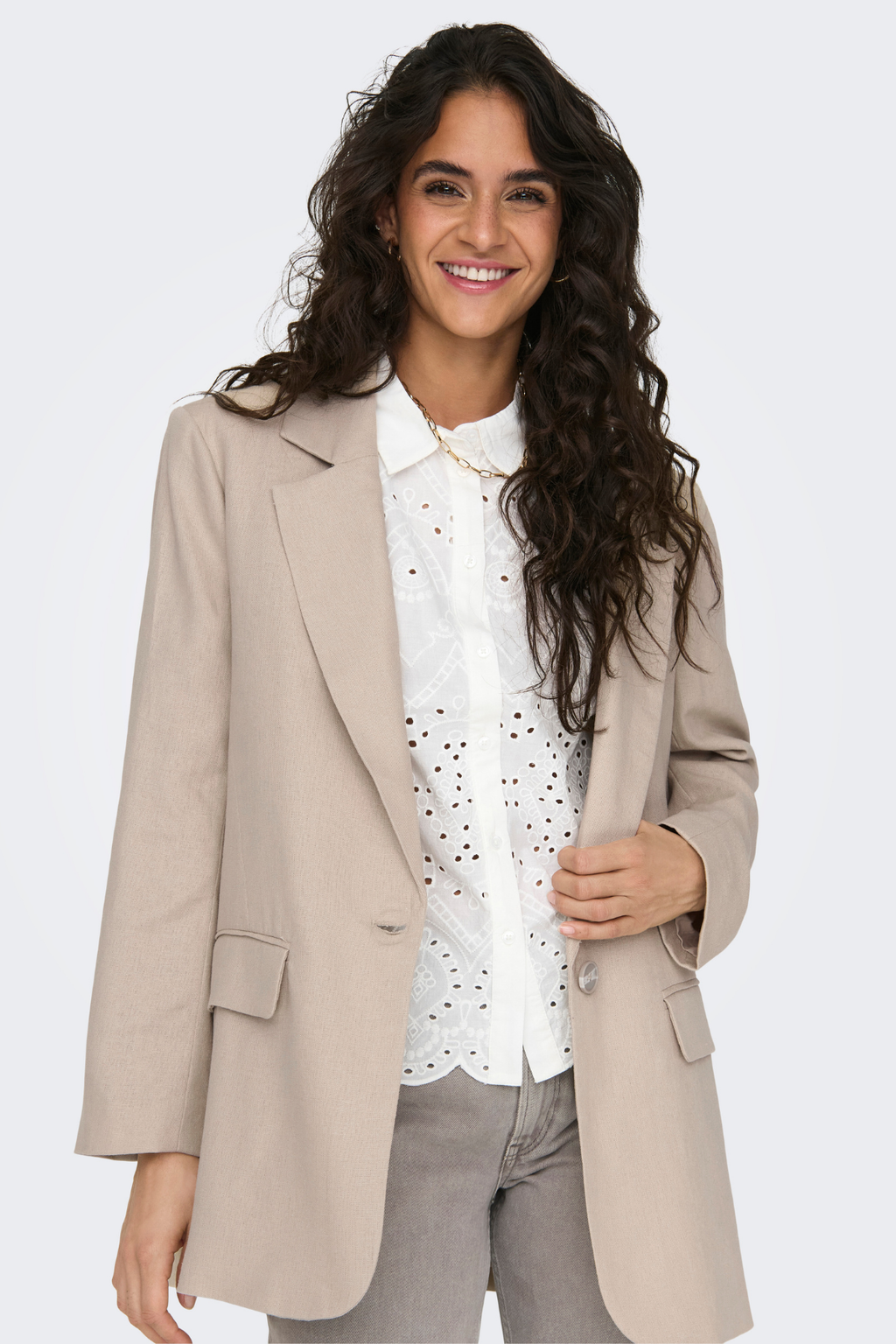 Caro -Lana Blazer - Oxford Tan