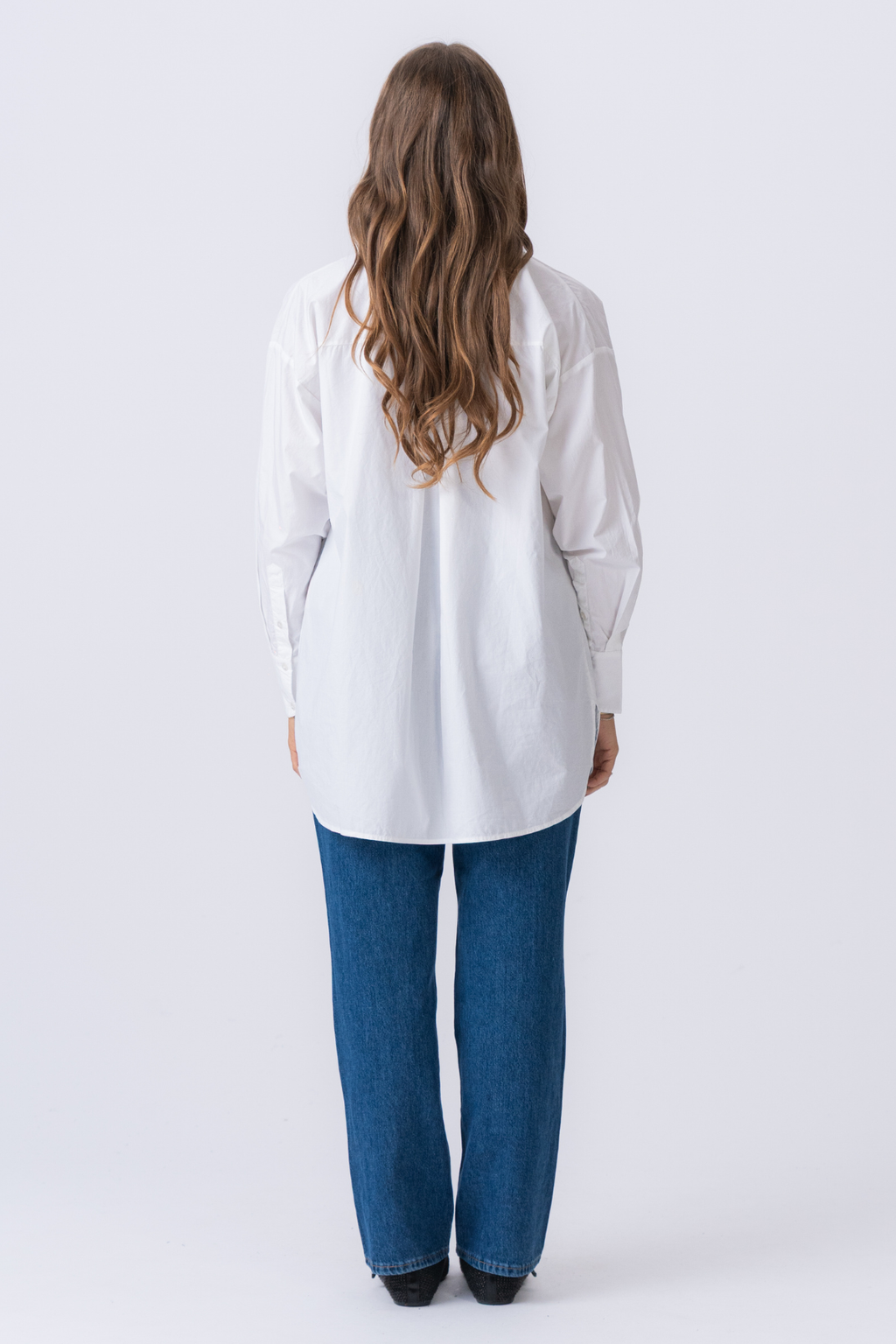 Ylisuuret paita - valkoinen