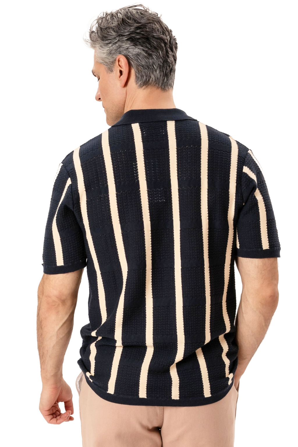 Darin Knit Polo - laivasto