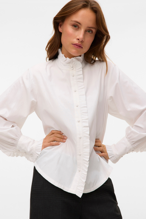 Fanni Ruffel Top - Lumikki