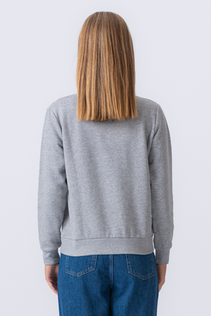 Essential Crewneck - harmaa melange