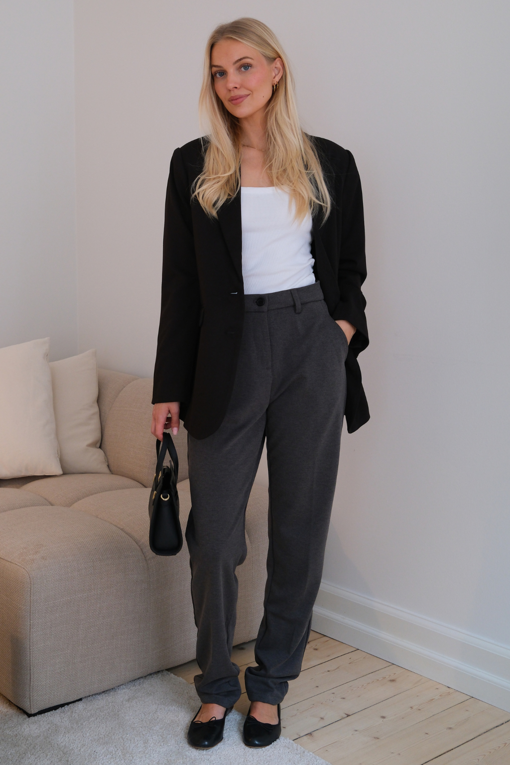 The Original Performance Pants - tummanharmaa