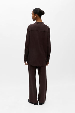 Sanne Shirt - Seal Ruskea