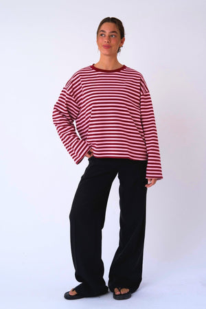 Cleo Pusero - Burgundy/Pink