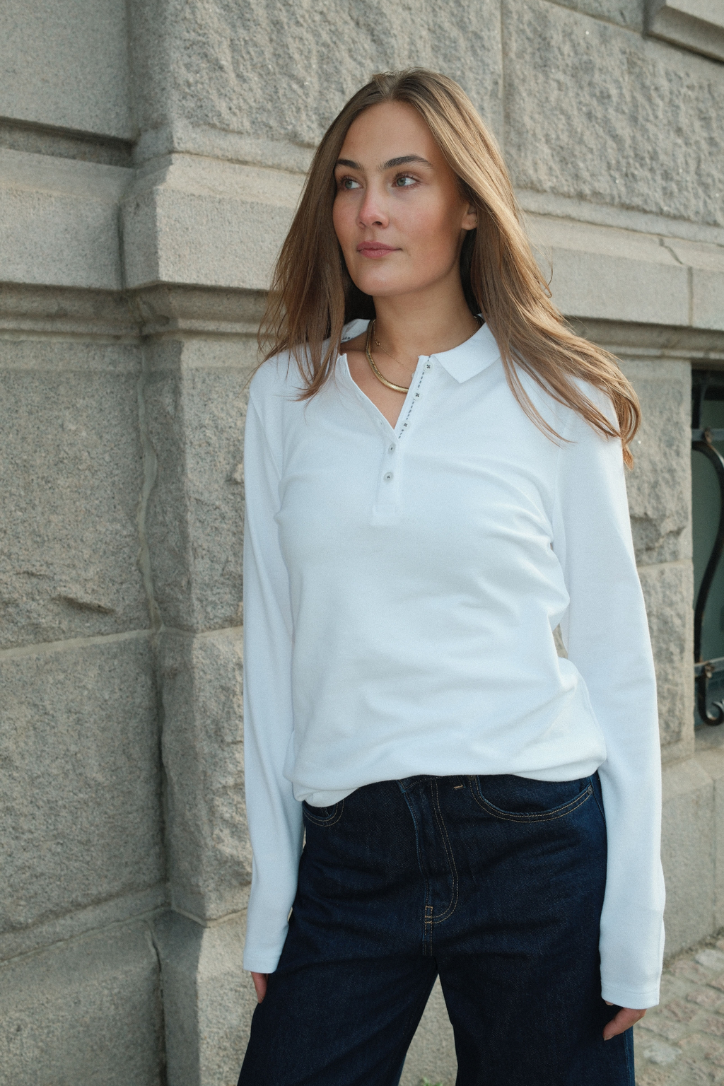 Polopaita - valkoinen