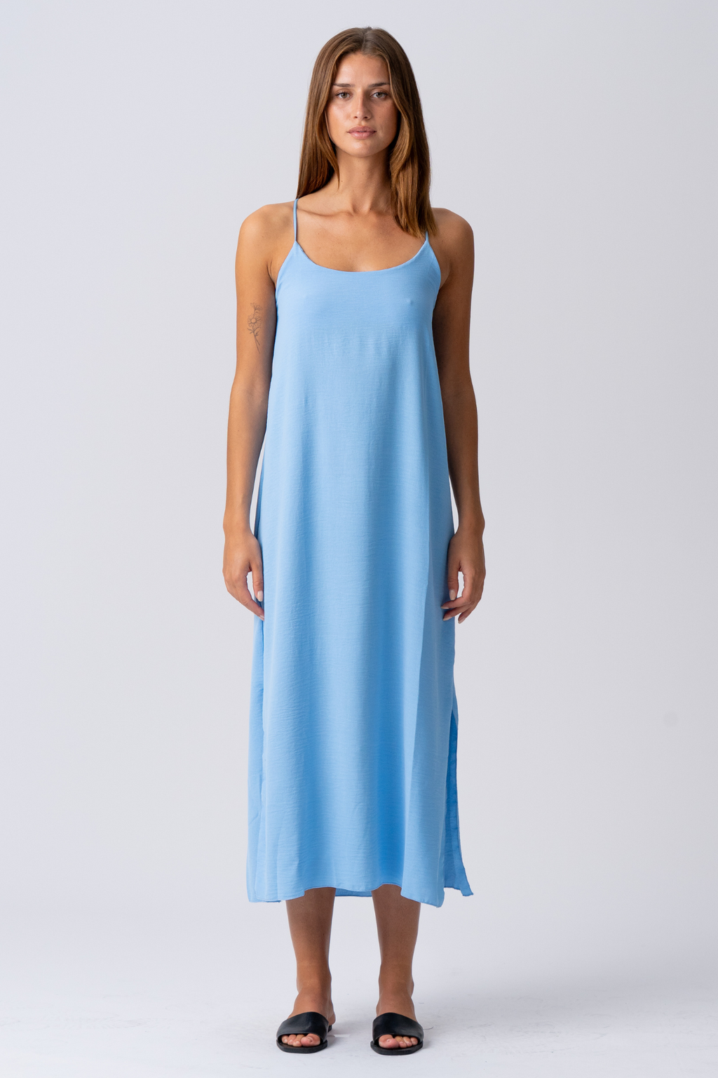 Alicia -mekko - vaaleansininen