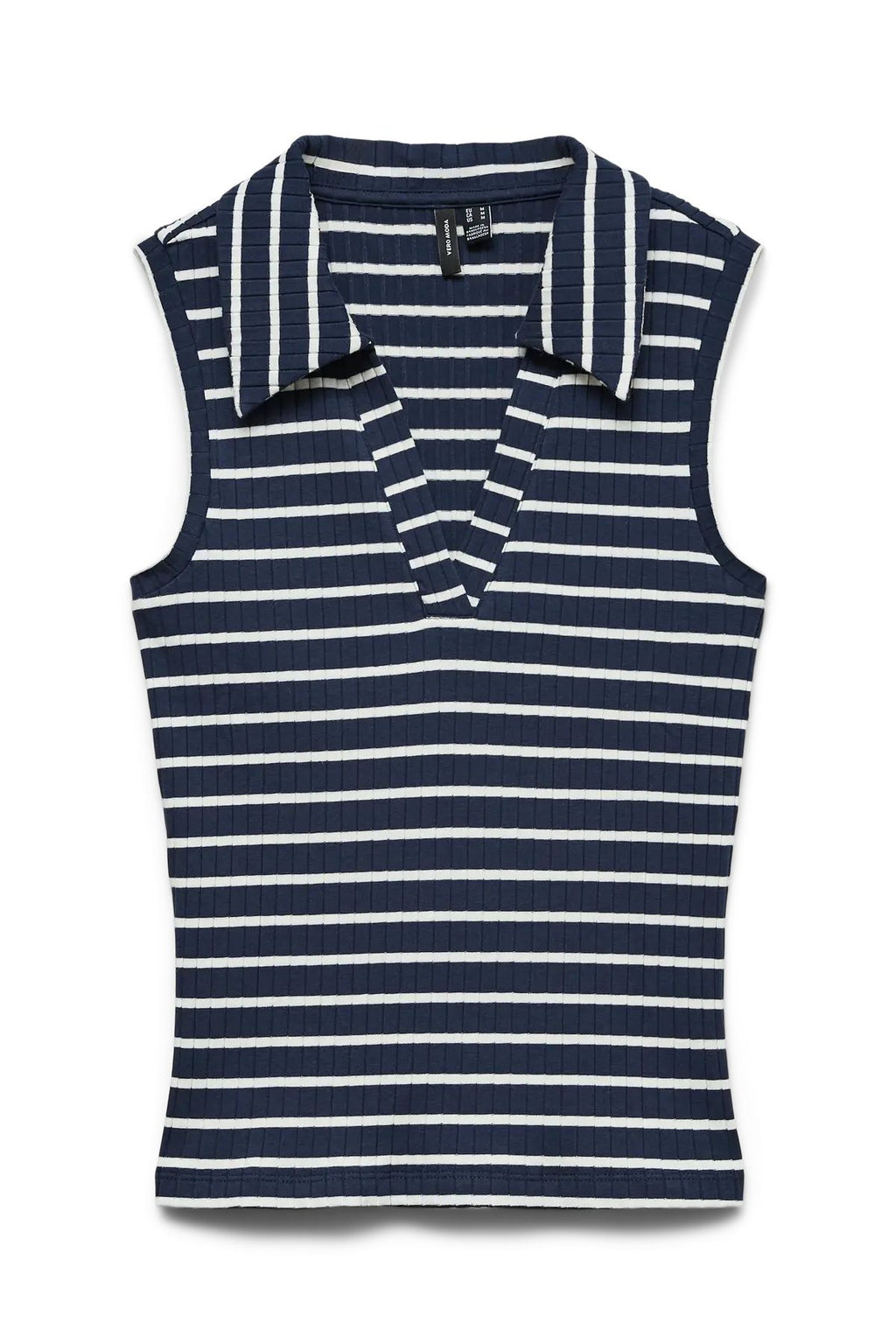 Sea Collar Top - Navy Blazer Stripes Raidat: Lumikki
