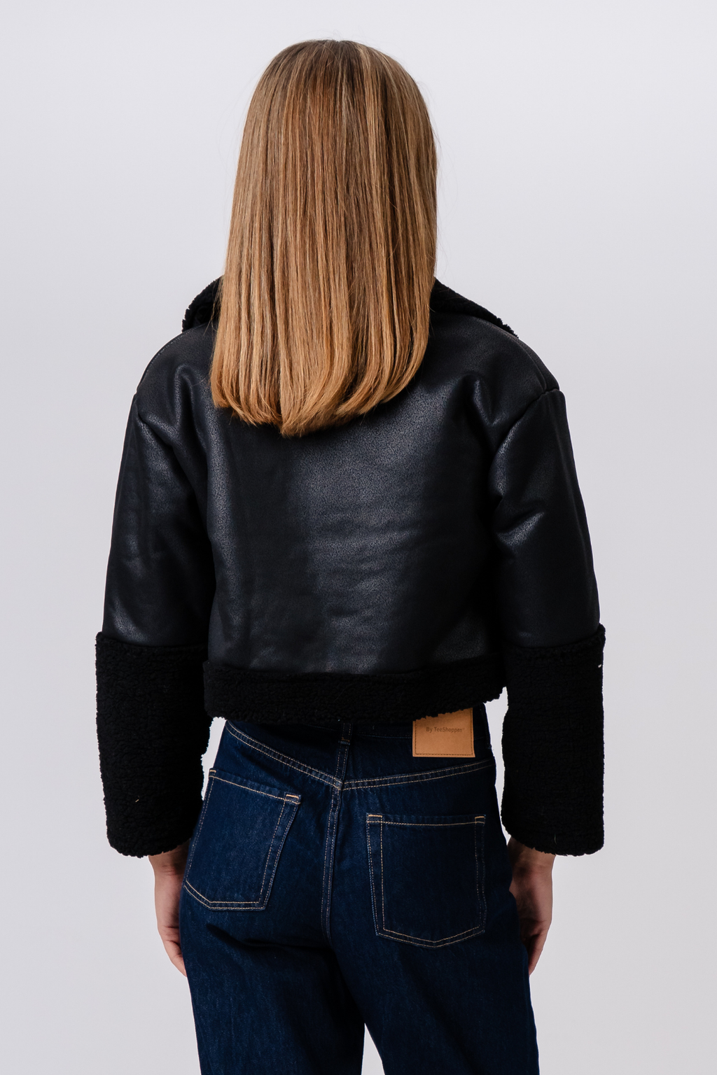 Daisy Shearling -takki - musta/musta