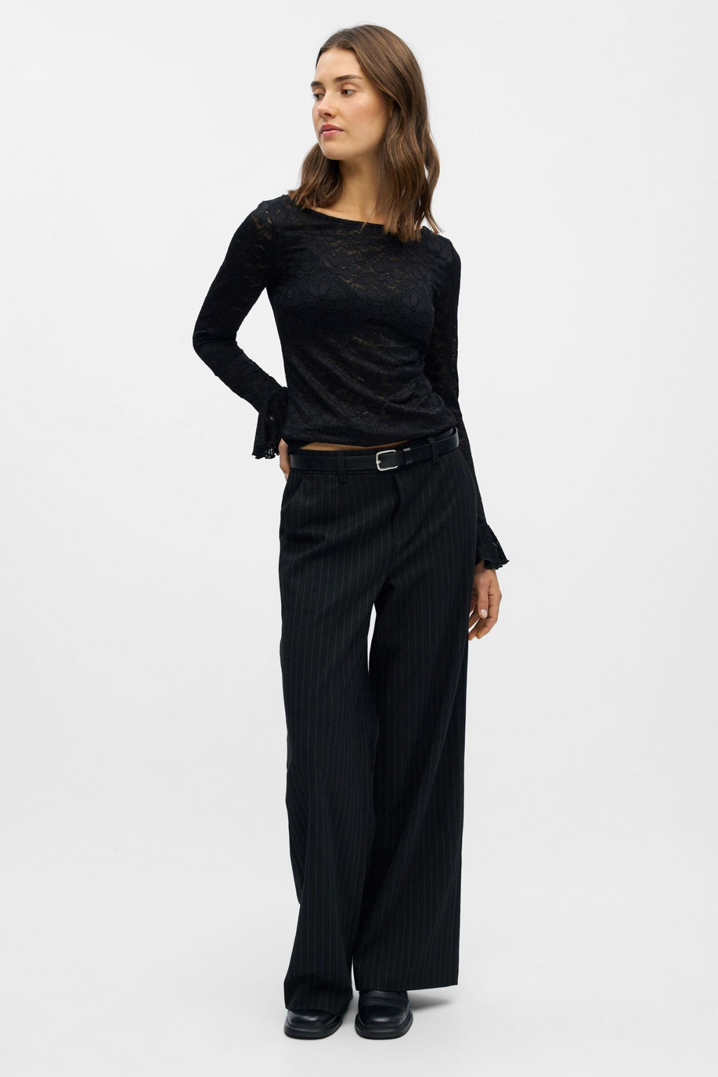 Ines Sli Top - Musta