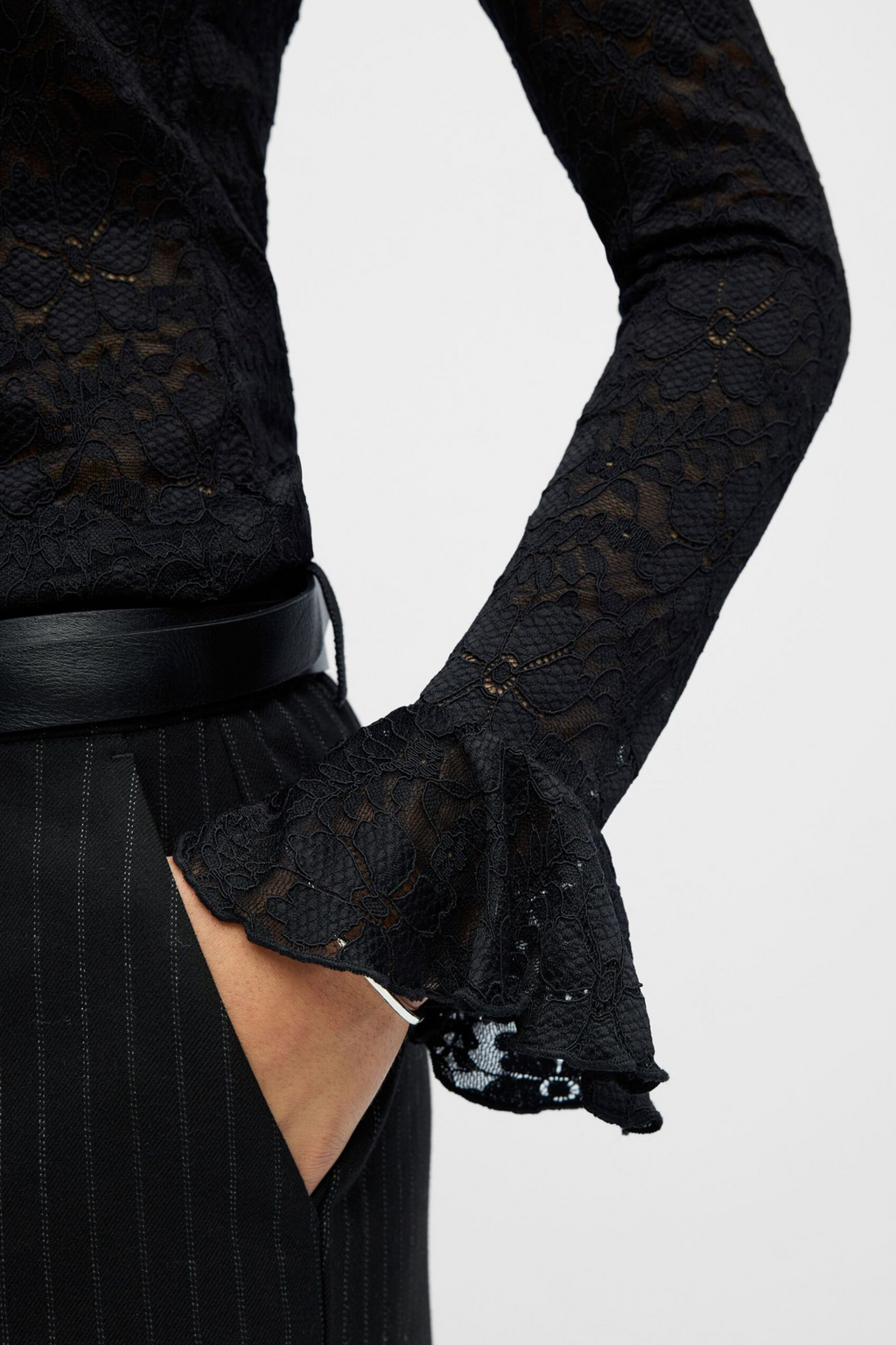 Ines Sli Top - Musta