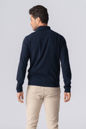 Pulloveri Half Zip - Navy