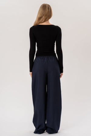 Anastasia Wide Pants - Laivasto