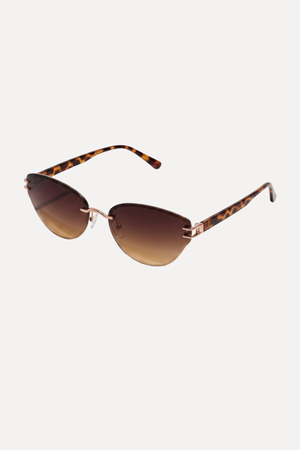 Sophia aurinkolasit - Gradient Brown