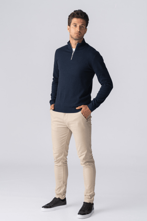 Pulloveri Half Zip - Navy