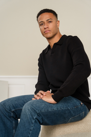 Samuel Polo Knit - Musta