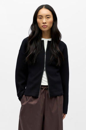 Reynard Knit Cardigan - musta