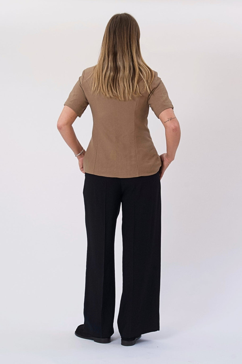 Isolde Blazer - vaaleanruskea