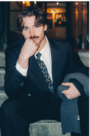 Premium Kaksirivinen bleiseri - musta