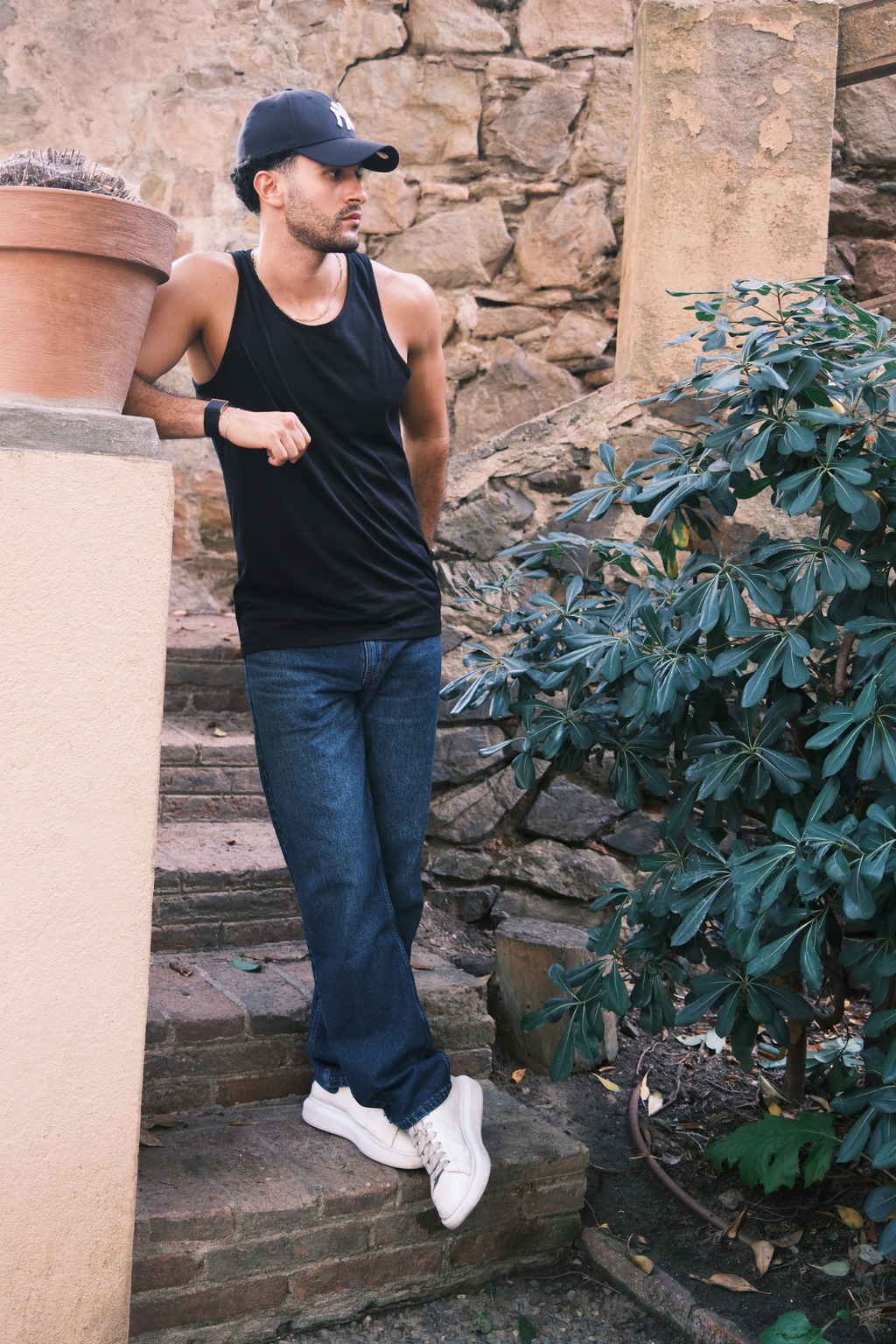 Perus TankTop - Musta