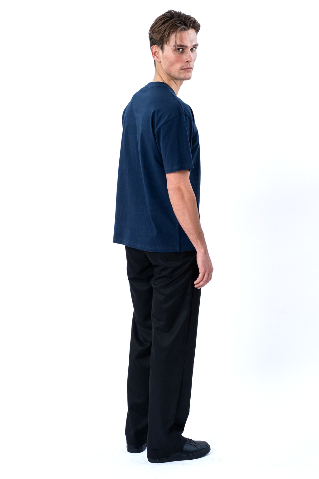 Boxy T-paita - Navy