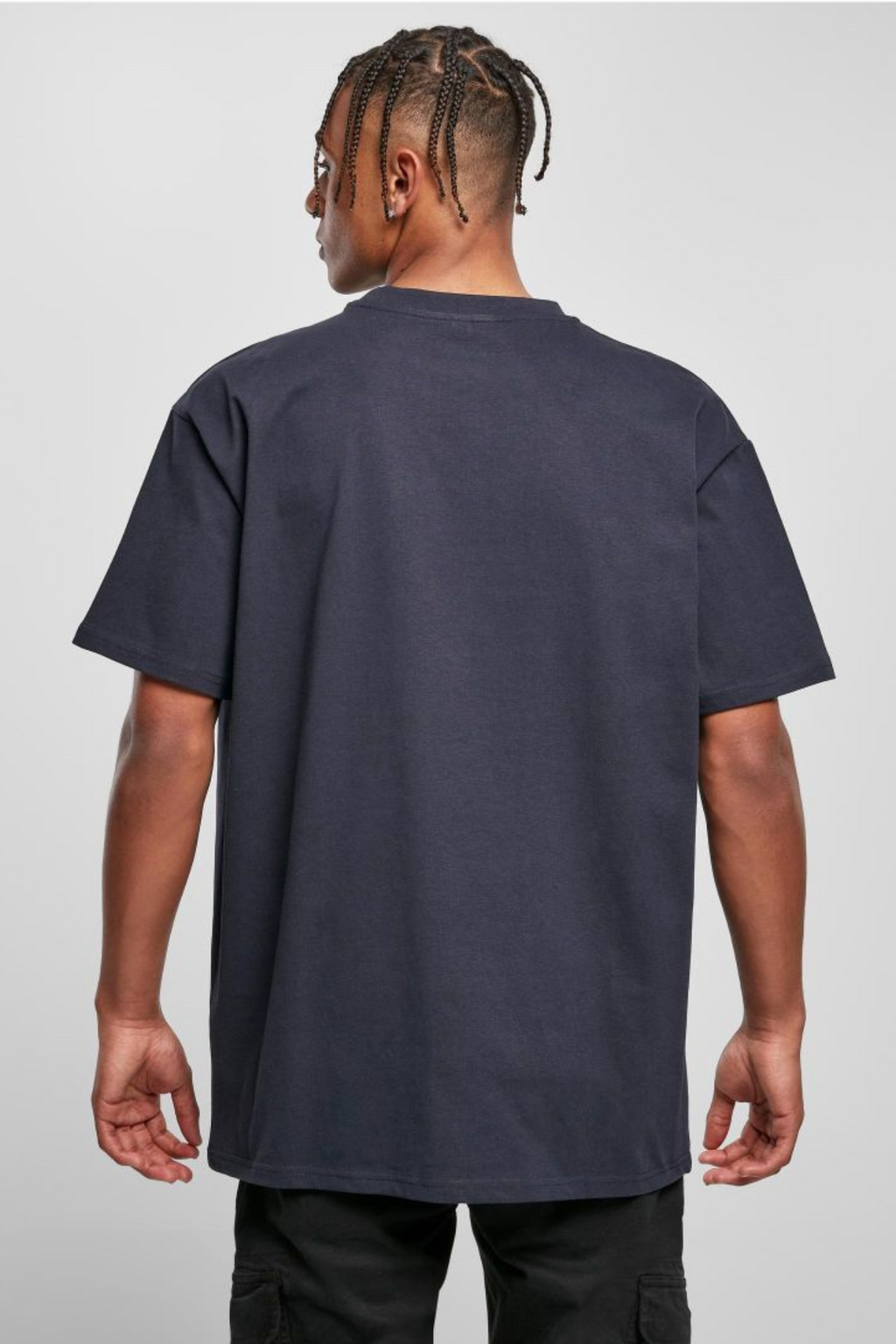 Raskas Oversized T -paita - laivasto