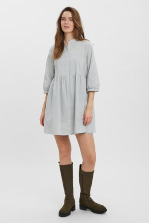 Sisi 3/4 mekko - vihreä