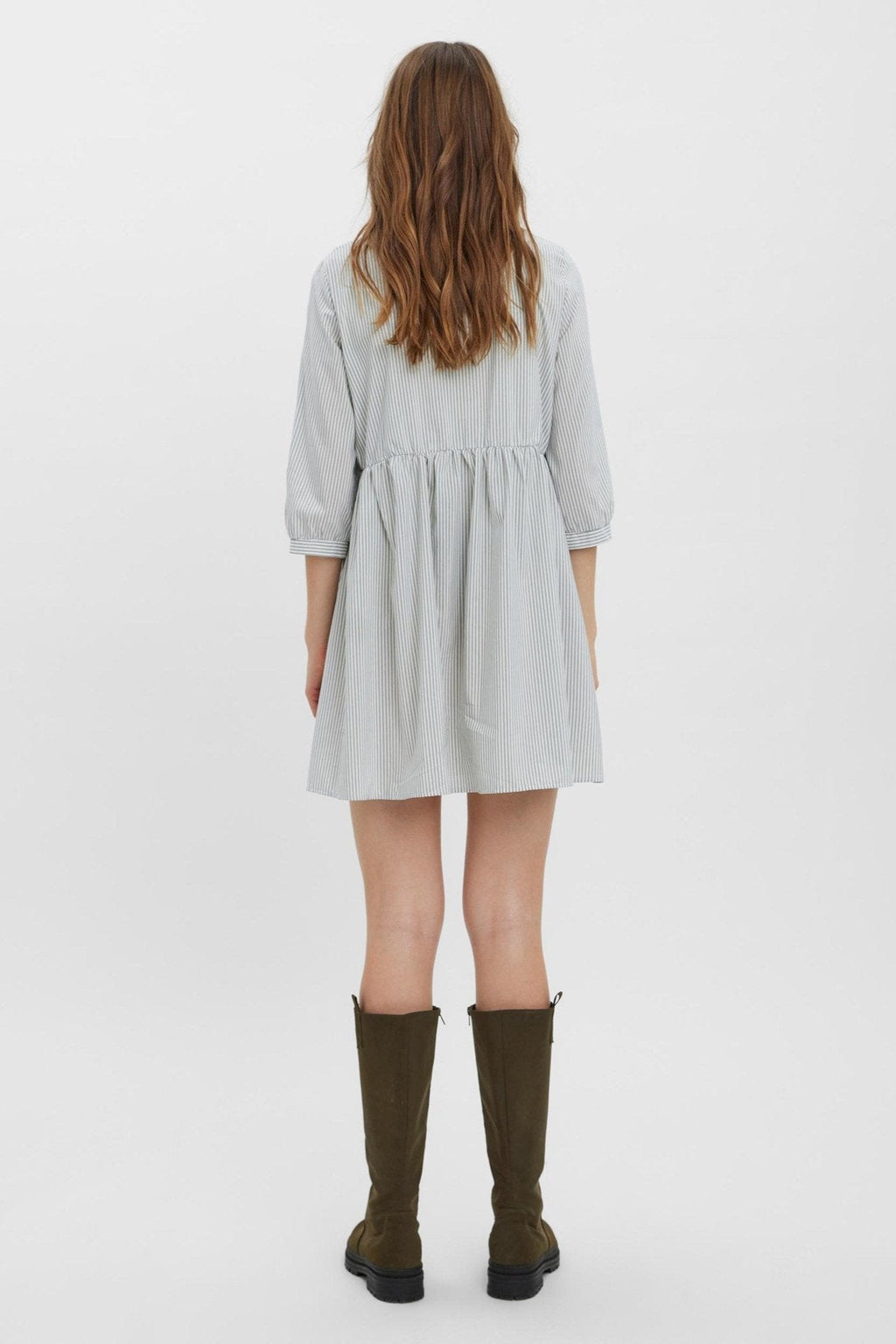 Sisi 3/4 mekko - vihreä