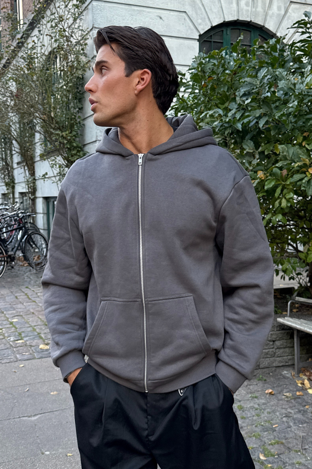 Jokapäiväinen zip -huppari - magneetti