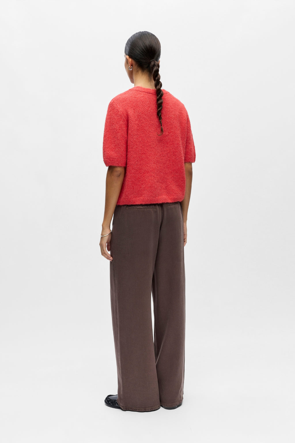 Saggia V-neulosneuletakki - Joulutähti Melange