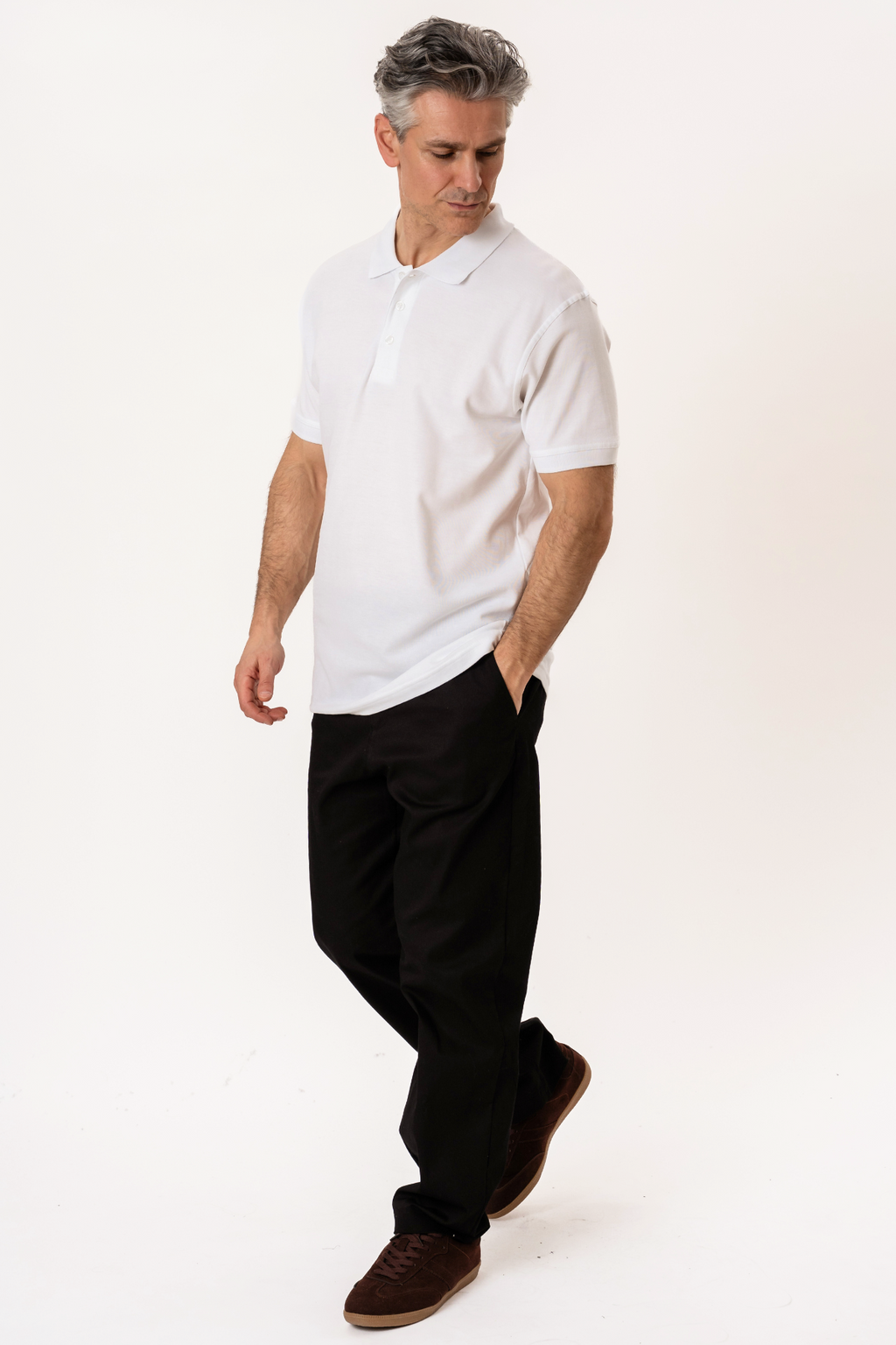 Basic Polo - Valkoinen