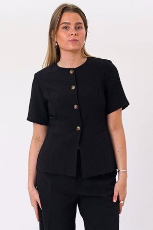 Isolde Blazer - musta