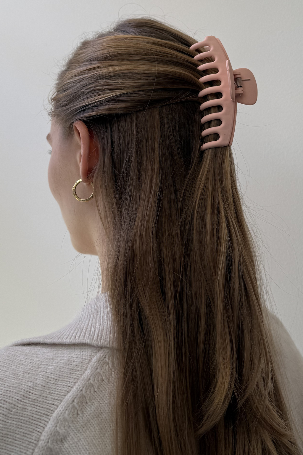 Claw Clip - vaaleanpunainen