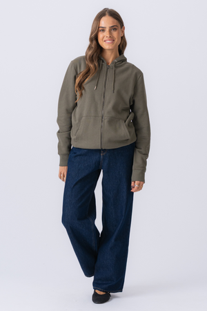 Zip -huppari - vihreä