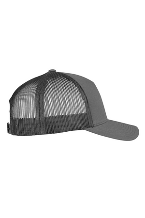 Retro Trucker lippis - hiilenvärinen