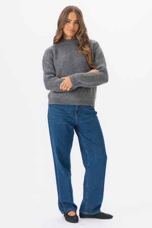 Hazel neulottu - harmaa