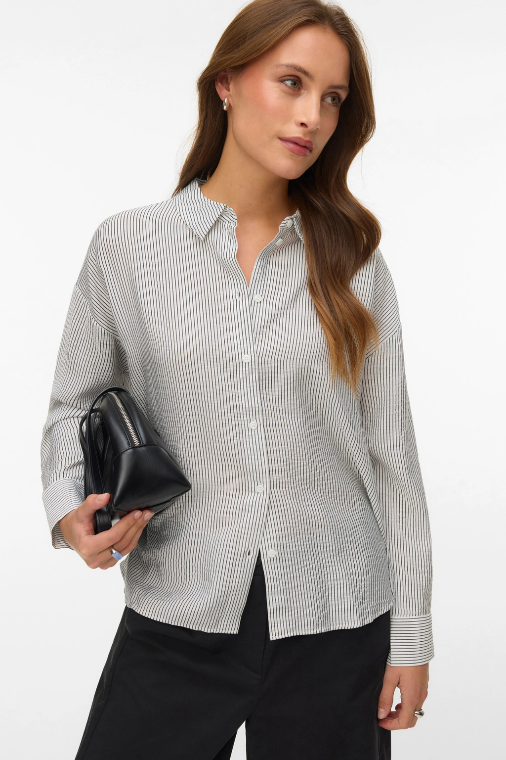 Kaja Ls Shirt - Lumikki Amanda Musta