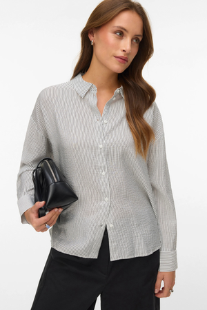 Kaja Ls Shirt - Lumikki Amanda Musta