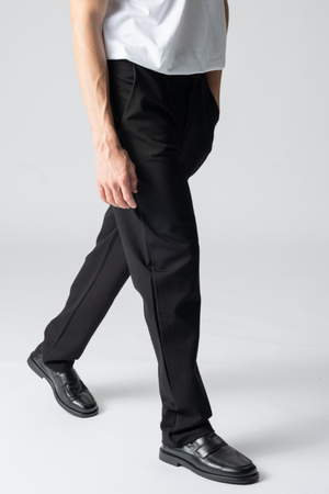 Performance Pants Wide - Musta