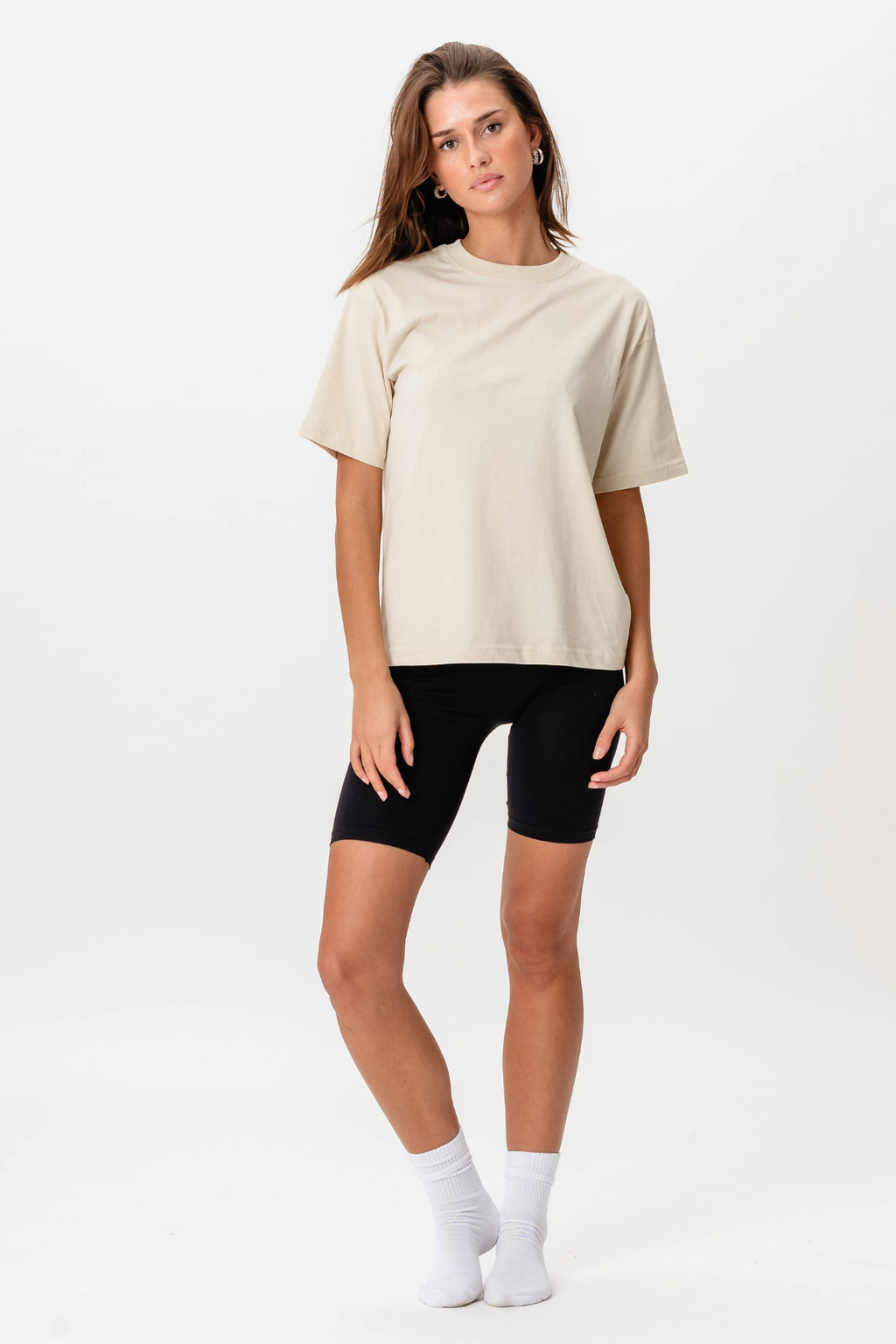 Boxfit T -paita - beige