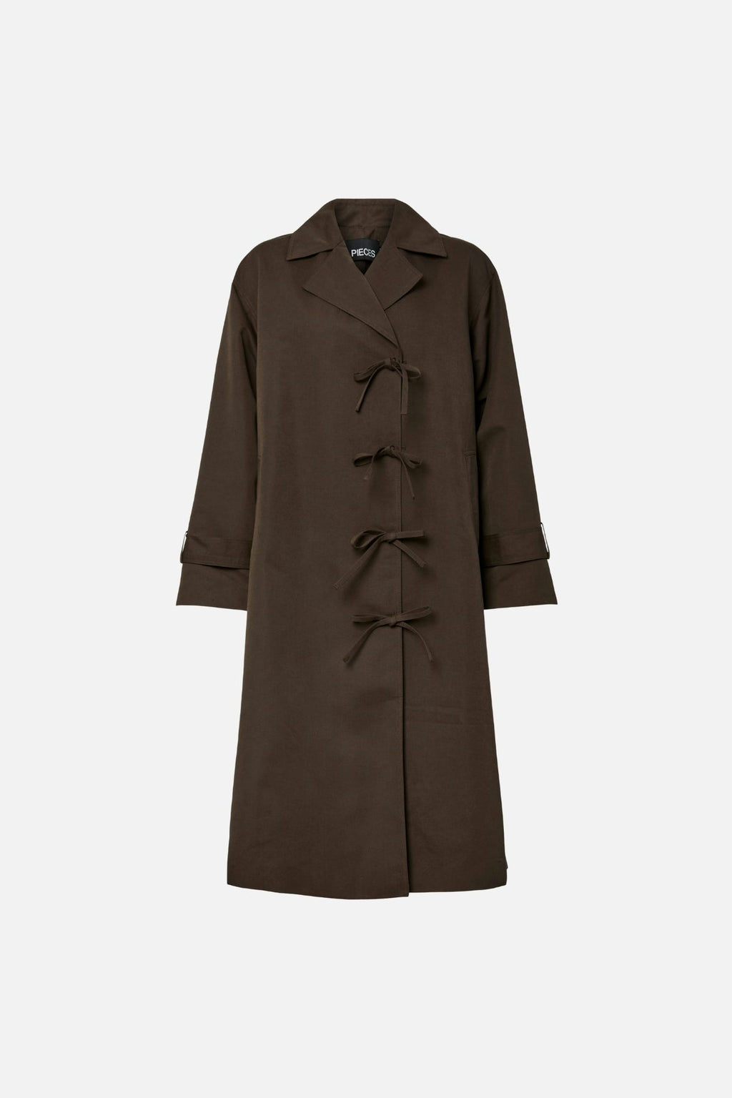 Agnes Tie Trenchcoat - DelicioSo