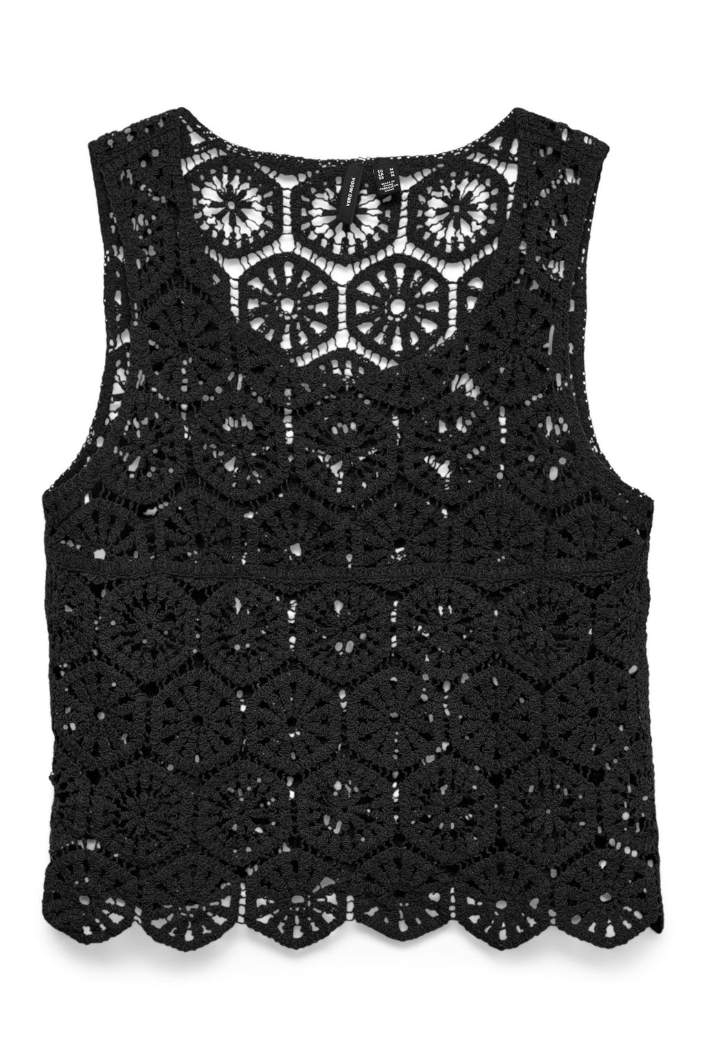 Elsa Crop Top - musta