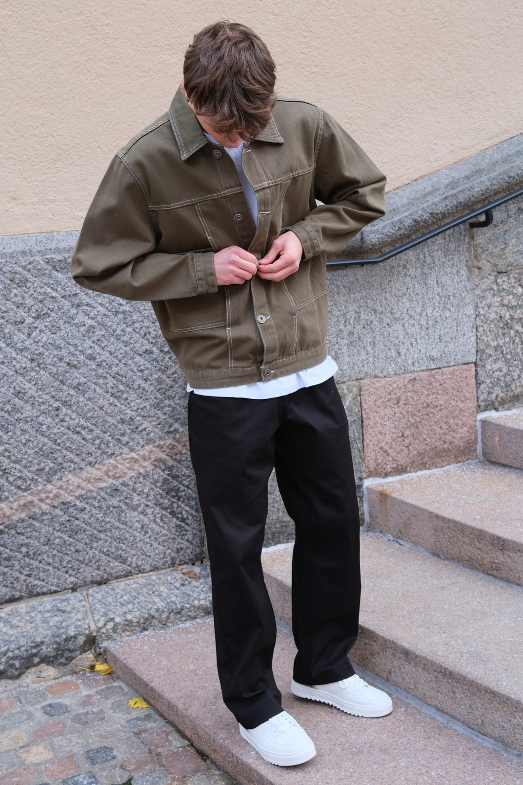 Denim takki - Khaki
