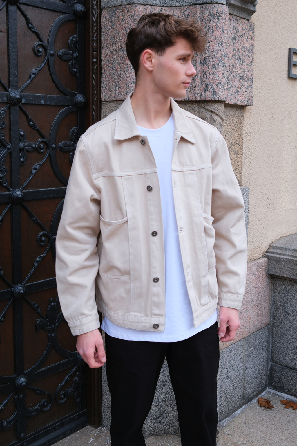 Farkkutakki - beige