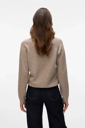 Doffy O-neck pusero - Moon Rock Melange