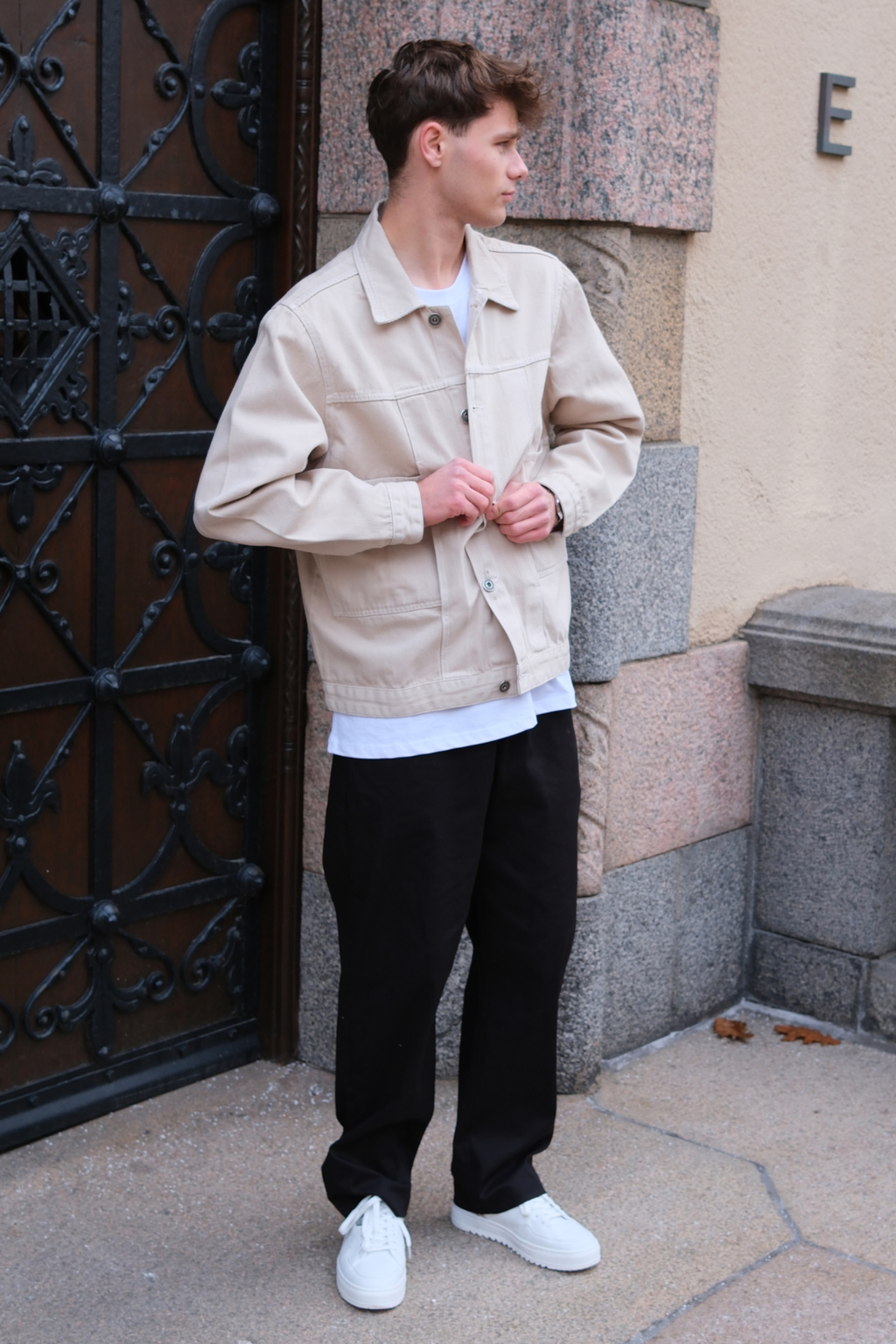 Farkkutakki - beige
