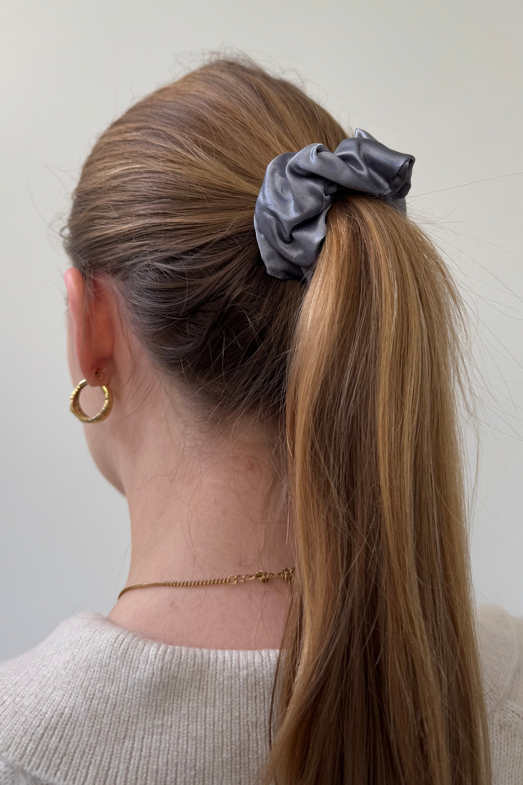 Scrunchie - Harmaa