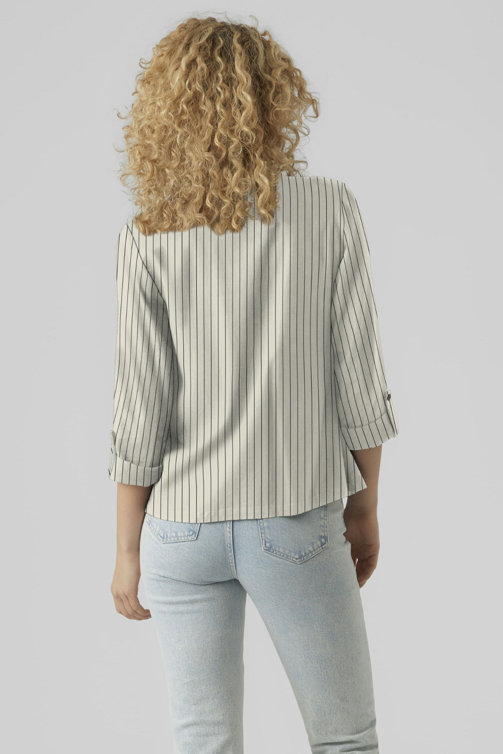 Jesmilo 3/4 löysä bleiseri - hopeavuori