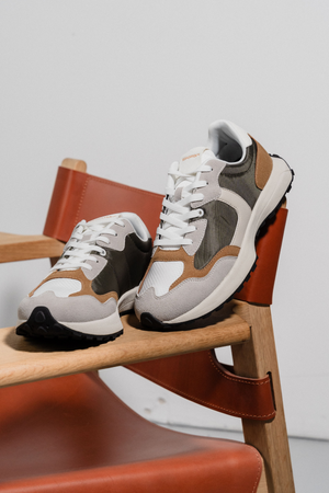 Classic Runner - valkoinen/khaki