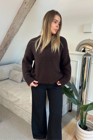 Rosalie Wide Pants - Musta