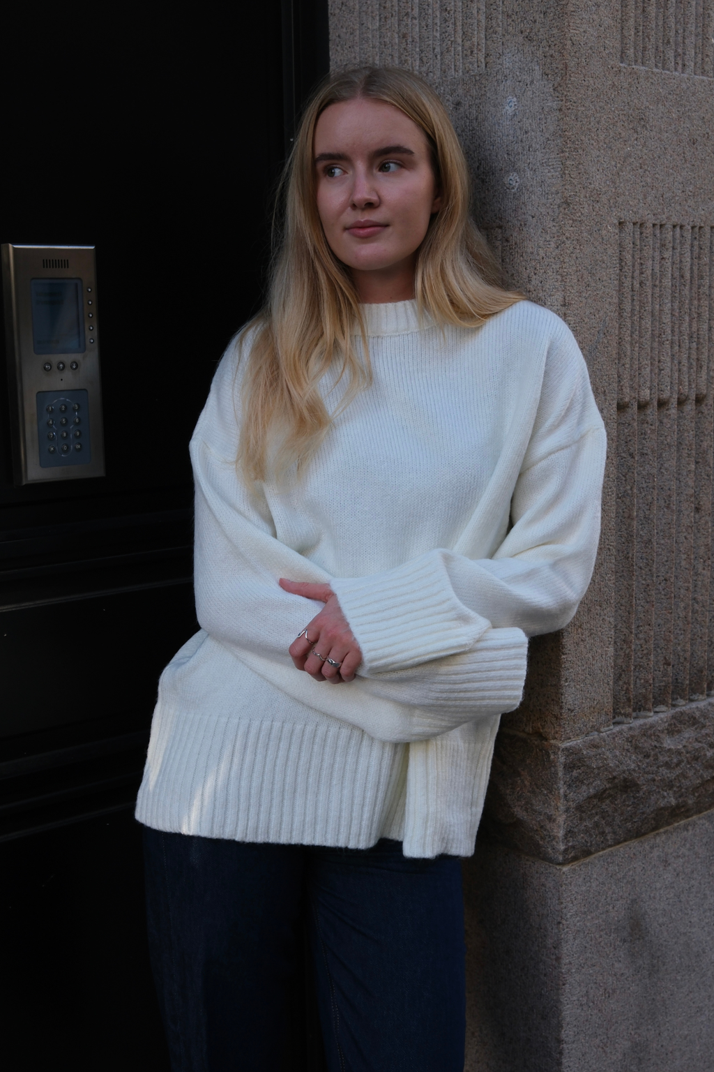 Martina Knit - valkoinen